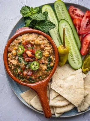  Ful Medames: Een romige chickpea-fiesta vol mediterrane smaken!